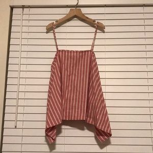 Red stripe top from Leith (Nordstrom)